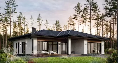 Коттедж в Ленинградская область, Ломоносовский район, Низинское с/пос, ...