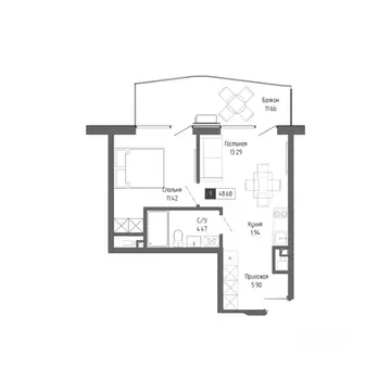 1-к кв. Крым, Алушта Профессорский Уголок мкр, Крымская Резиденция ...