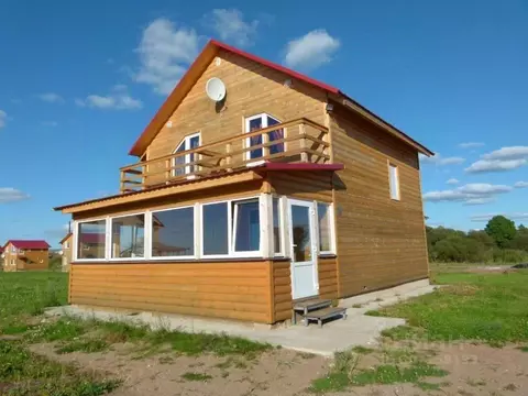 Дом в Псковская область, Гдов муниципальное образование, Устье кп  (87 ...