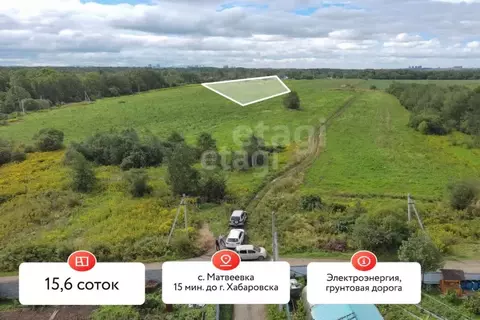 Участок в Хабаровский край, Хабаровский район, Тополевское с/пос, с. ...