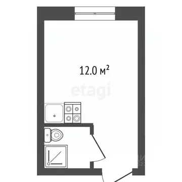 Комната Татарстан, Набережные Челны пос. ГЭС, 8-й комплекс, 1Б (12.0 ...