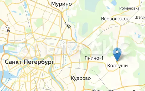 Участок в Ленинградская область, Всеволожский район, Колтушское ...