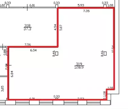 Офис в Санкт-Петербург 13-я Васильевского острова линия, 72 (128 м)