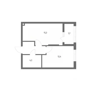 1-к кв. Калининградская область, Калининград пос. Лермонтовский, ул. ...