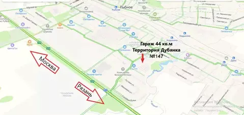 Гараж в Рязанская область, Рыбное Черемушки мкр,  (44 м)