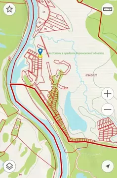 Участок в Воронежская область, Рамонское городское поселение, ...