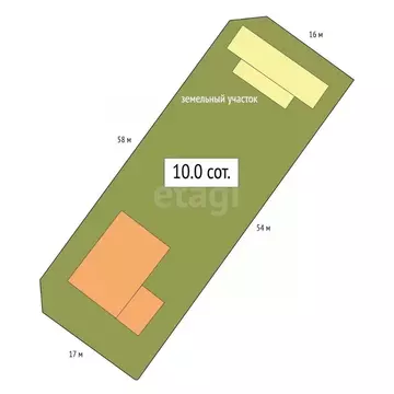 Дом в Алтай, Майминский район, с. Соузга Молодежная ул., 5 (52 м)