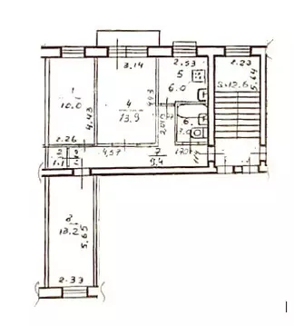 Продается 3-комнатная квартира