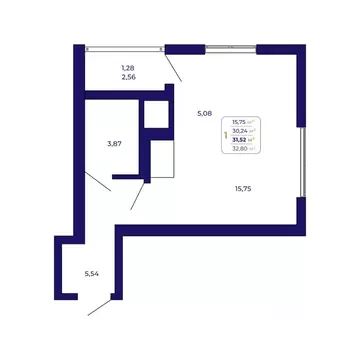 1-к кв. Башкортостан, Уфа Затон-Восточный жилрайон, Паруса жилой ...