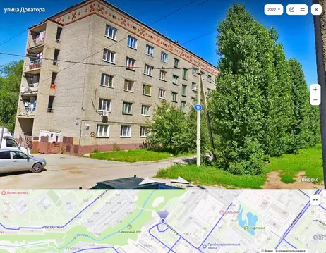 Свободной планировки кв. Липецкая область, Липецк ул. Доватора, 18 ...