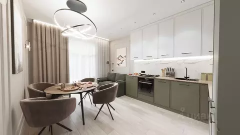 1-к кв. Калининградская область, Калининград ул. Космонавта Леонова, ...