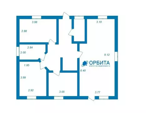 Дом в Тюмень, улица Григория Алексеева (93 м)