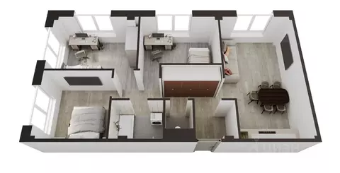 3-к кв. Сахалинская область, Анивский городской округ, с. Новотроицкое ...