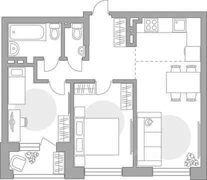 3-к кв. Башкортостан, Уфа Зеленая Роща жилрайон, Лесная Симфония жилой ...