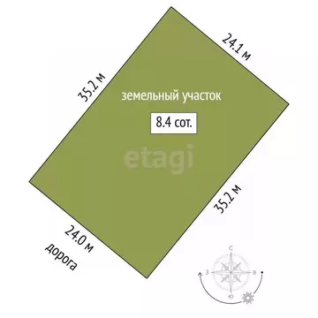 Участок в Тюменская область, Тюменский муниципальный округ ...