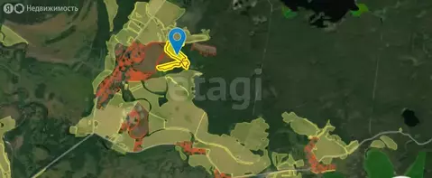 Участок в Нижегородская область, муниципальный округ Навашинский, село ...