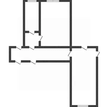 1-к кв. Тверская область, Бежецк Заводская ул., 3 (23.0 м)