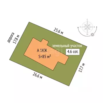 Дом в Тюменская область, Тюмень Когалымская ул. (85 м)