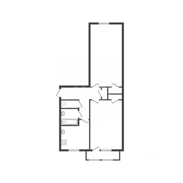2-к кв. Белгородская область, Белгород Садовая ул., 13а (46.4 м)