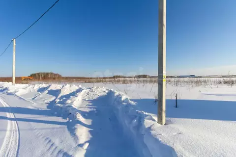 Участок в Тюменская область, Тюменский муниципальный округ, ...