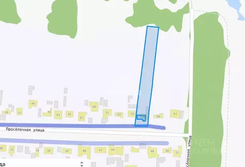 Участок в Воронежская область, Воронеж Имени Буденного мкр, ул. ...