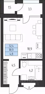 Студия Карачаево-Черкесия, Зеленчукский район, с. Архыз  (29.7 м)