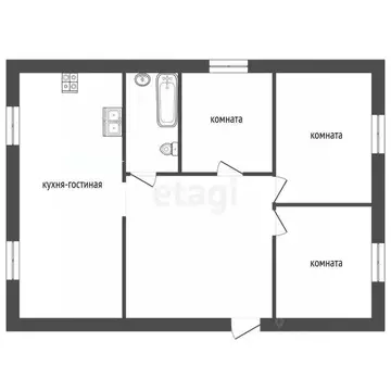 Дом в Калужская область, Малоярославецкий муниципальный округ, д. ...