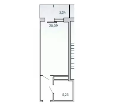 1-к кв. Крым, Ялта муниципальный округ, Виноградное пгт Космос Стей ...