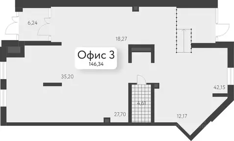 Офис в Свердловская область, Екатеринбург Академический мкр, 13-й ...