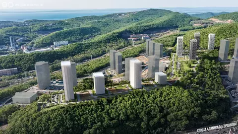 Квартира-студия: Владивосток, ЖК Снежный парк (23.2 м)