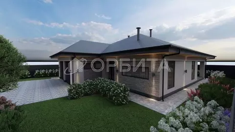 Дом в Тюменская область, Тюменский муниципальный округ, пос. ...