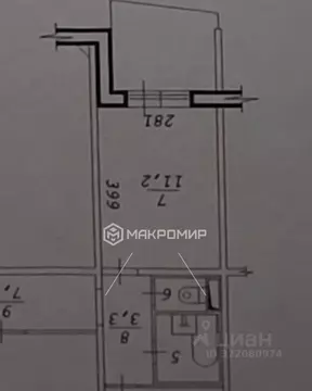 Комната Новосибирская область, Новосибирск Снегири мкр, ул. ...
