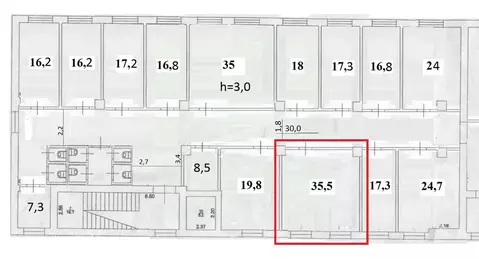Офис в Татарстан, Казань ул. Мазита Гафури, 50к6 (36 м)