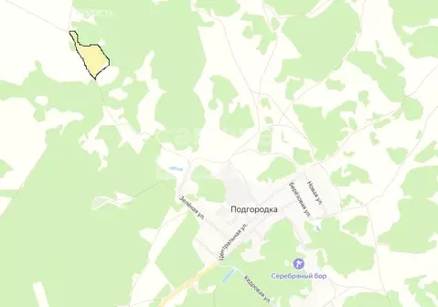 Участок в муниципальный округ Омский район, деревня Подгородка (38000 ...