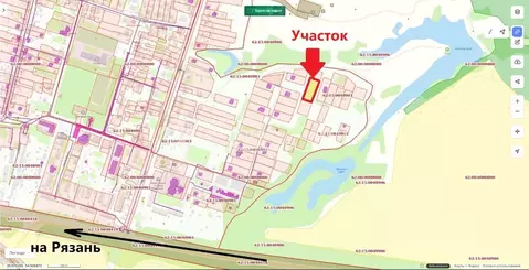 Участок в Рязанская область, Рязанский муниципальный округ, пос. ...