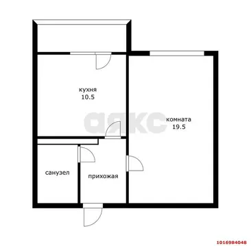 1-комнатная квартира: Краснодар, жилой массив Пашковский, Краевая ...