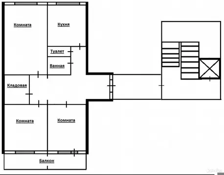 3-к кв. Московская область, Балашиха ул. Фадеева, 25 (60.9 м)