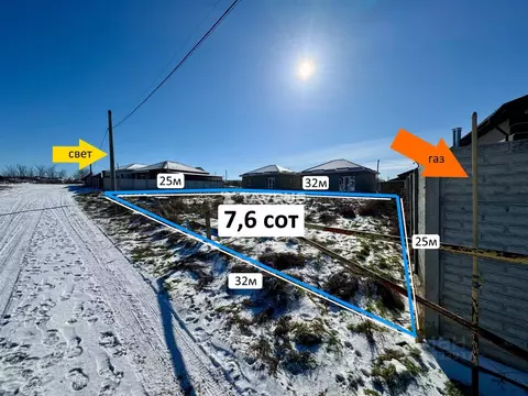 Участок в Крым, Симферопольский район, Перовское с/пос, Ветеран ...