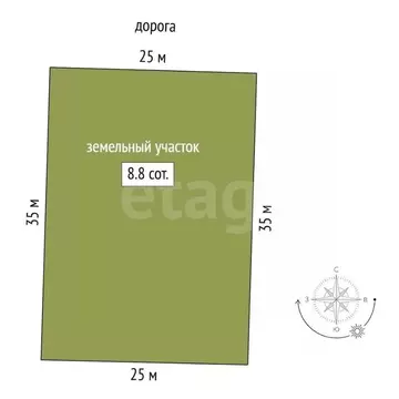 Участок в Тюменская область, Нижнетавдинский муниципальный округ, 7 ...