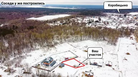 Участок в Ленинградская область, Выборгский район, Красносельское ...