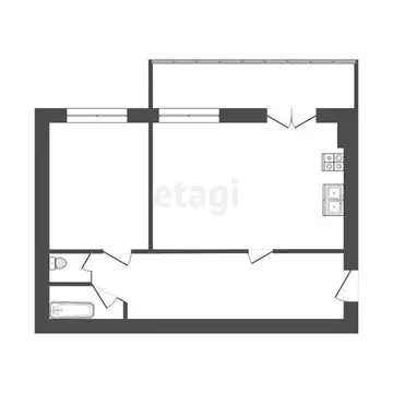 2-комнатная квартира: Ульяновск, улица Кирова, 6 (77.8 м)