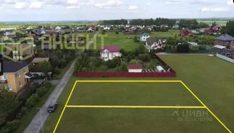 Участок в Калужская область, Тарусский район, Волковское с/пос, ...