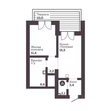1-к кв. Свердловская область, Екатеринбург Уралмаш жилрайон, Голос ...