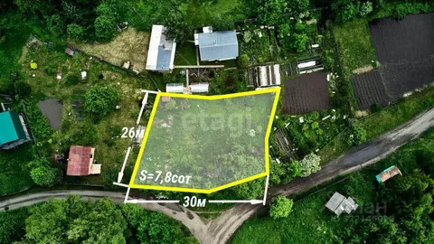 Участок в Томская область, Томский район, Богашевское с/пос, Медик-1 ...