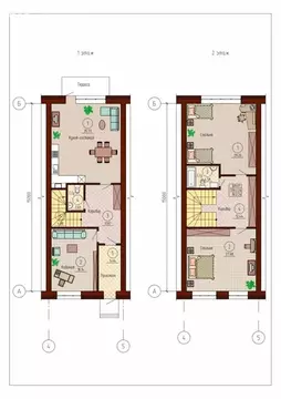 Дом в посёлок Заволжский, улица Мира, 22к3 (126 м)
