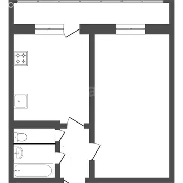 1-комнатная квартира: Вологда, улица Карла Маркса, 111 (35.2 м)