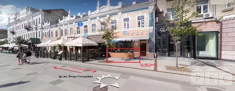 Помещение свободного назначения в Саратовская область, Саратов просп. ...