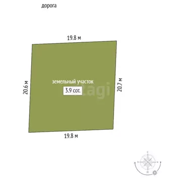 Участок в Башкортостан, Стерлитамакский район, Октябрьский сельсовет, ...