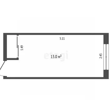 Комната Ханты-Мансийский АО, Сургут Привокзальная ул., 9 (16.0 м)