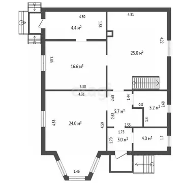Дом в Ленинградская область, Ломоносовский район, Низинское с/пос, д. ...